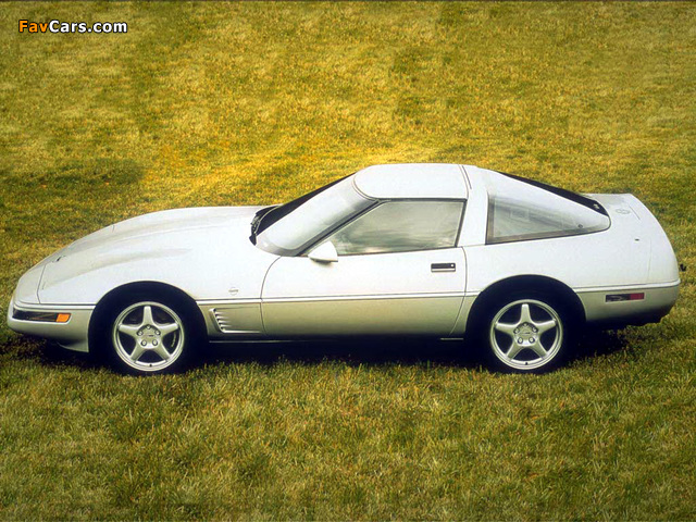 Corvette Coupe Collectors Edition (C4) 1996 wallpapers (640 x 480)