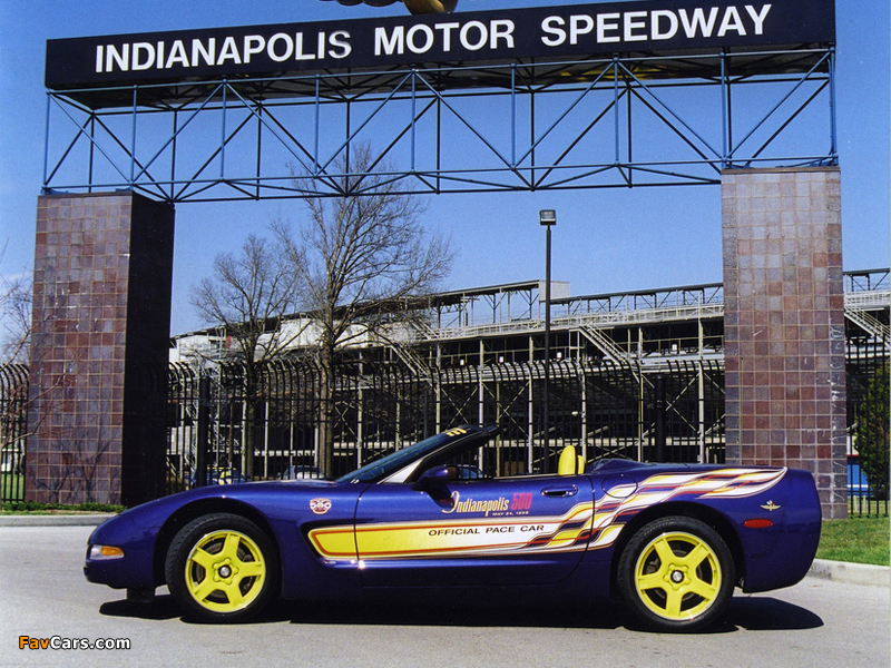 Corvette Convertible Indy 500 Pace Car (C5) 1998 images (800 x 600)