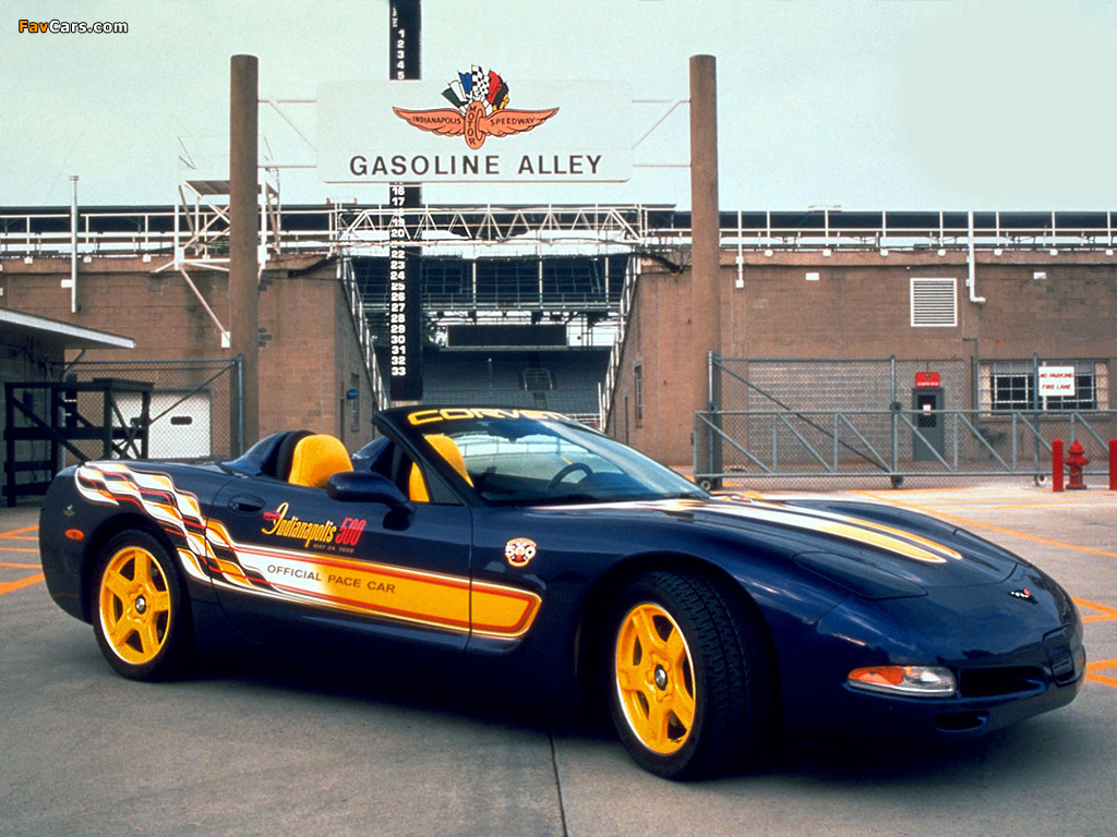 Corvette Convertible Indy 500 Pace Car (C5) 1998 pictures (1024 x 768)