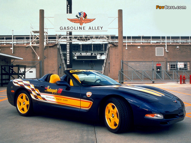 Corvette Convertible Indy 500 Pace Car (C5) 1998 pictures (640 x 480)