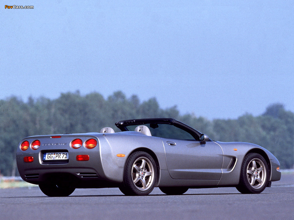 Corvette Convertible (C5) 1998–2004 wallpapers (1024 x 768)