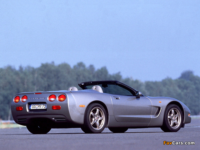 Corvette Convertible (C5) 1998–2004 wallpapers (640 x 480)