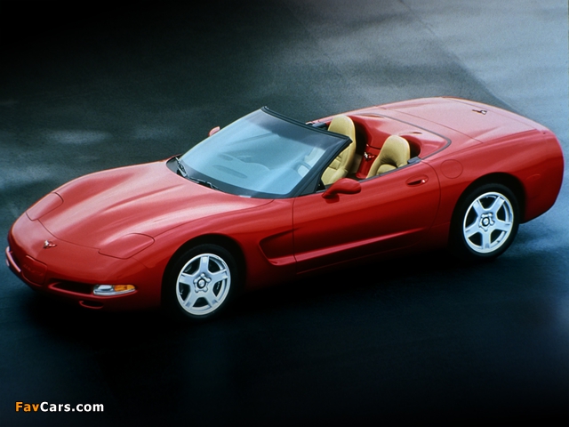 Corvette Convertible (C5) 1998–2004 wallpapers (640 x 480)