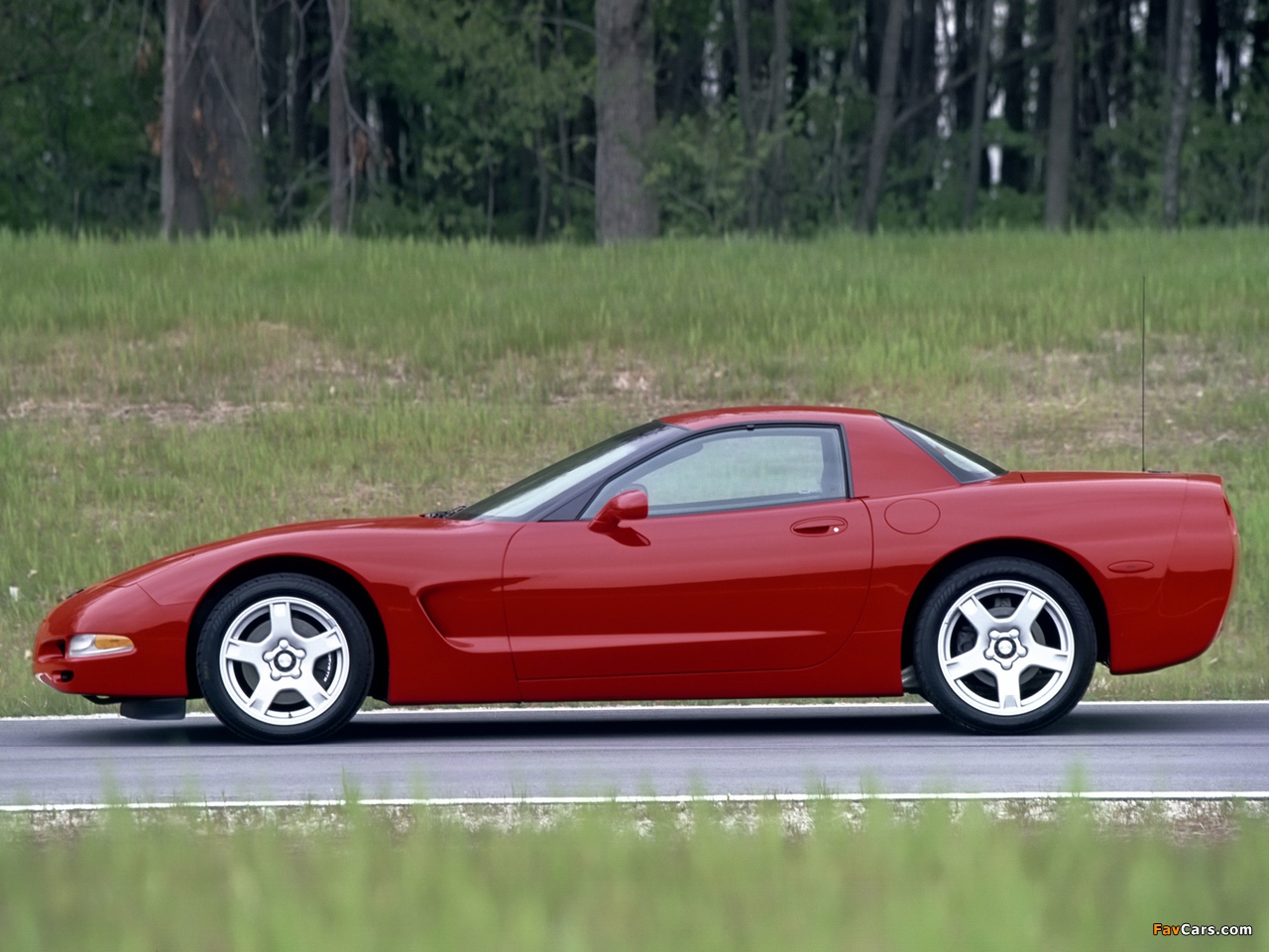 Corvette Fixed Roof Coupe (C5) 1999–2000 wallpapers (1280 x 960)