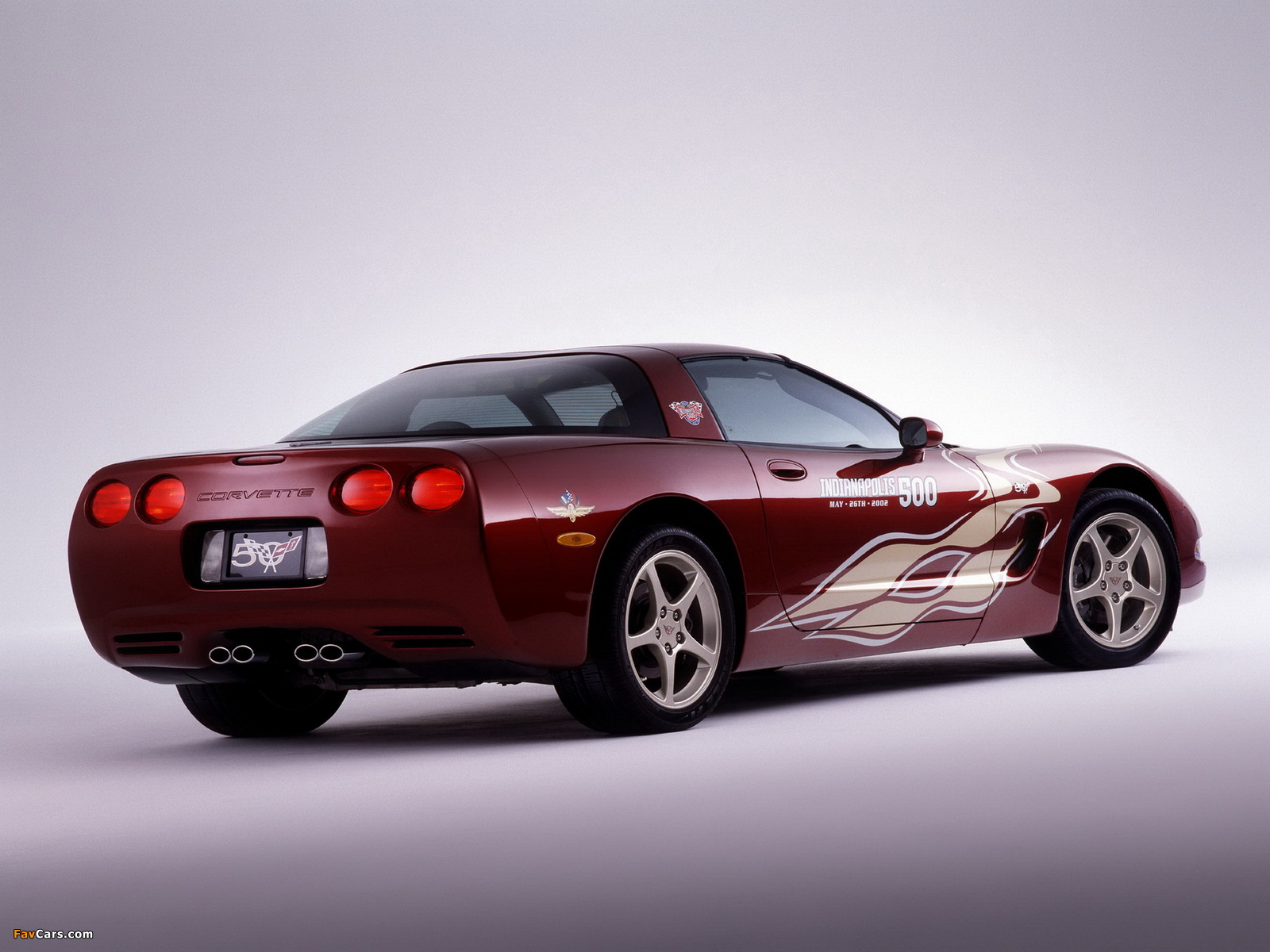 Corvette Coupe 50th Anniversary Indy 500 Pace Car (C5) 2002 images (1600 x 1200)