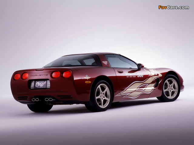 Corvette Coupe 50th Anniversary Indy 500 Pace Car (C5) 2002 images (640 x 480)