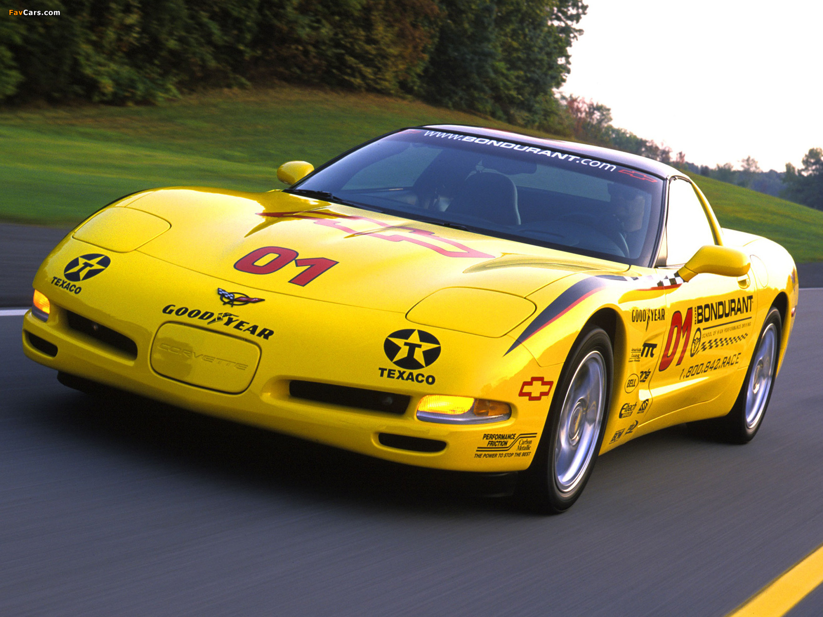 Corvette Bondurant Racing School (C5) 2002–04 images (1600 x 1200)
