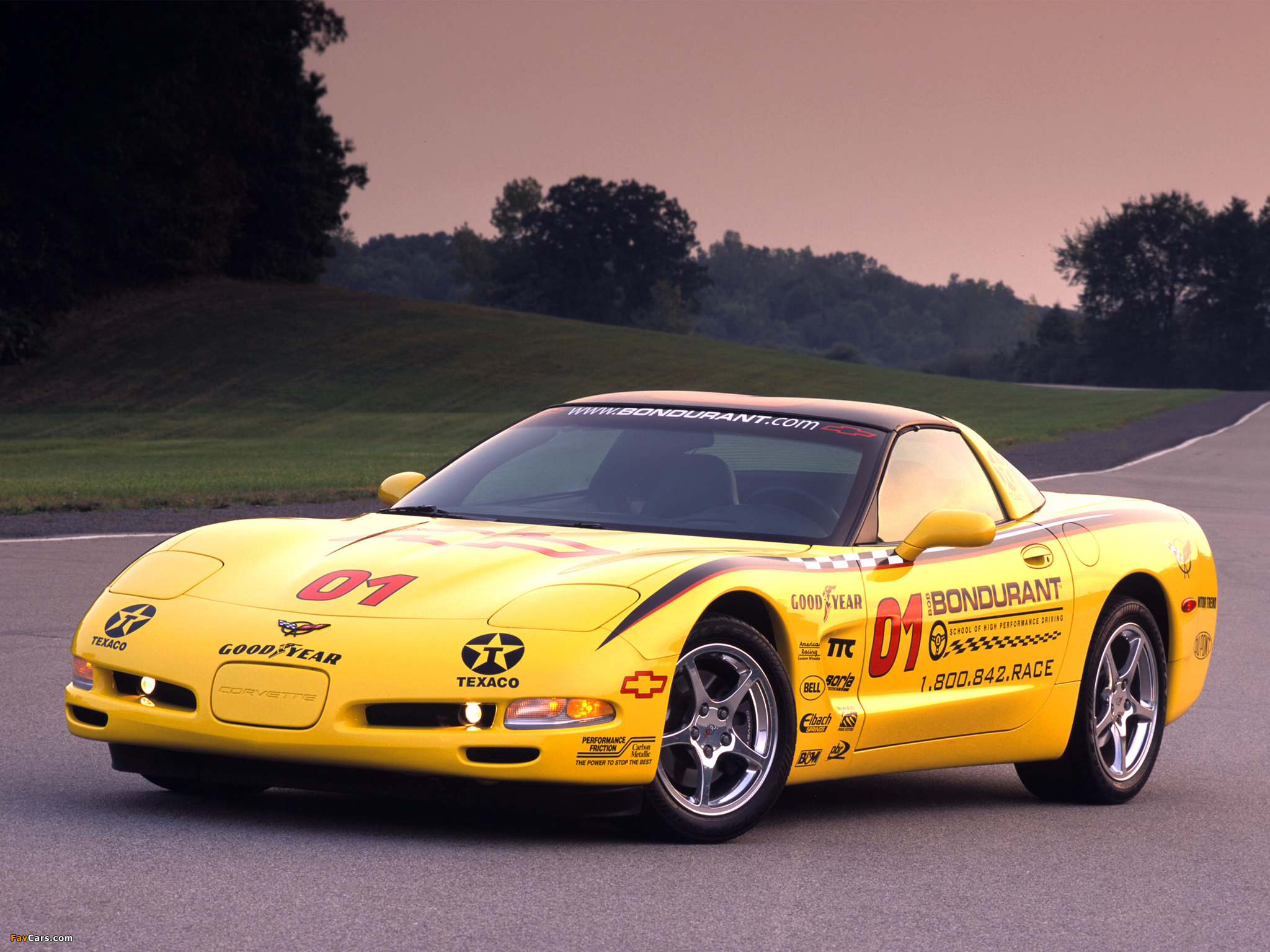 Corvette Bondurant Racing School (C5) 2002–04 pictures (2048 x 1536)