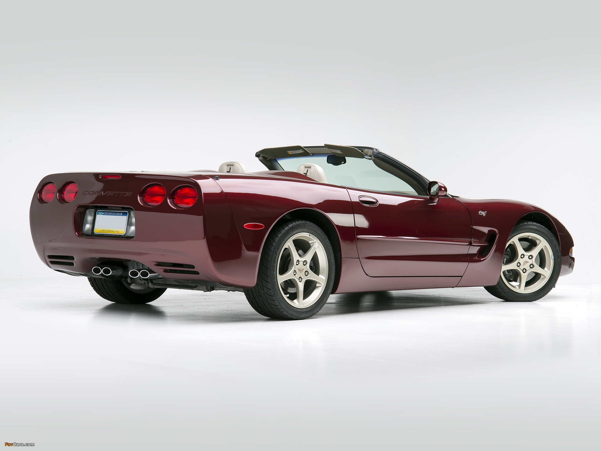 Corvette Convertible 50th Anniversary (C5) 2002–03 pictures (2048 x 1536)