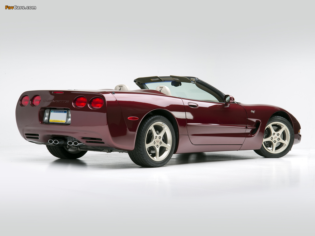 Corvette Convertible 50th Anniversary (C5) 2002–03 pictures (1024 x 768)