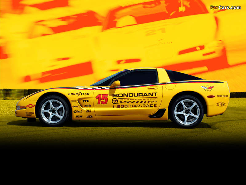 Corvette Bondurant Racing School (C5) 2002–04 wallpapers (800 x 600)