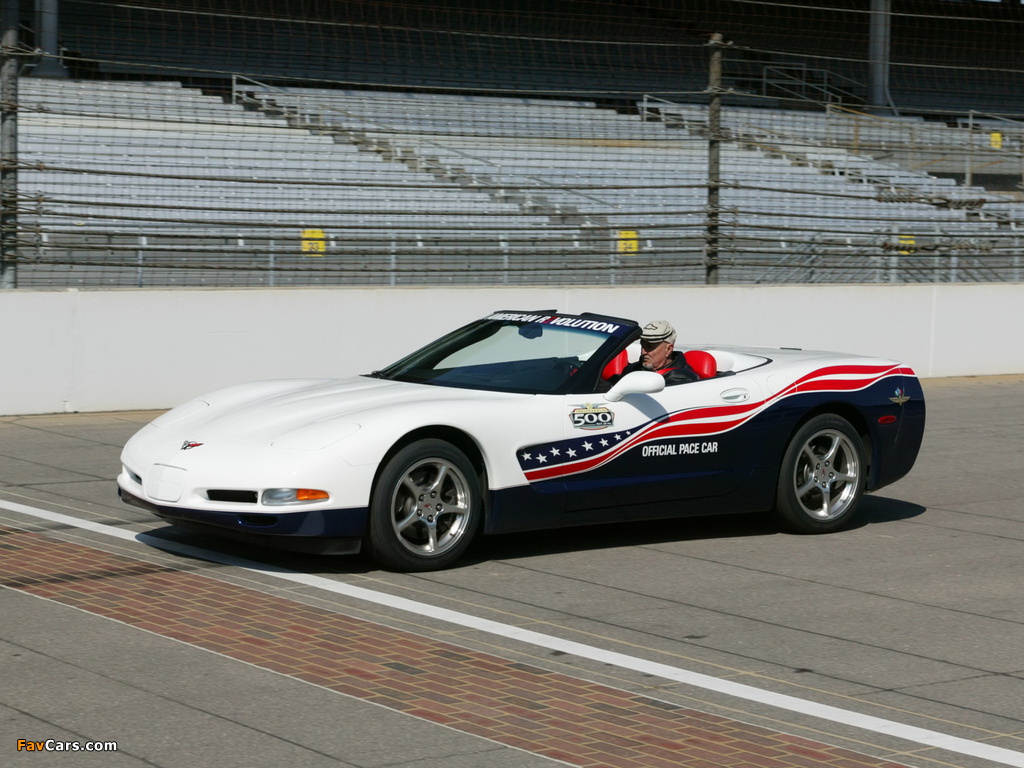 Corvette Convertible Indy 500 Pace Car (C5) 2004 wallpapers (1024 x 768)