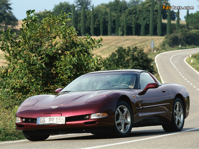 Images of Corvette Coupe 50th Anniversary EU-spec (C5) 2002–03 (640 x 480)