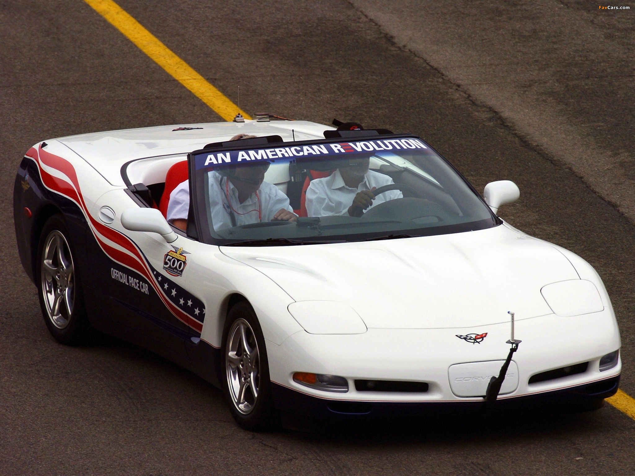 Images of Corvette Convertible Indy 500 Pace Car (C5) 2004 (2048 x 1536)