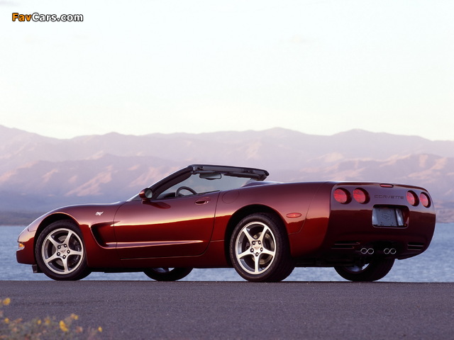 Photos of Corvette Convertible 50th Anniversary (C5) 2002–03 (640 x 480)
