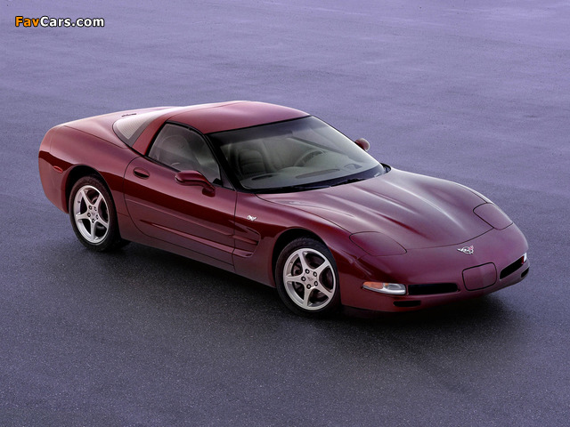 Photos of Corvette Coupe 50th Anniversary (C5) 2002–03 (640 x 480)