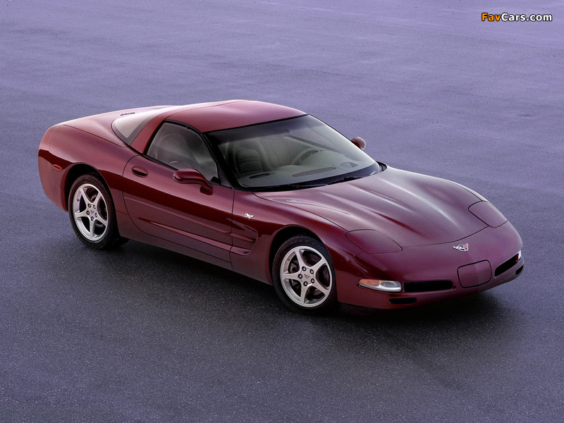 Photos of Corvette Coupe 50th Anniversary (C5) 2002–03 (800 x 600)