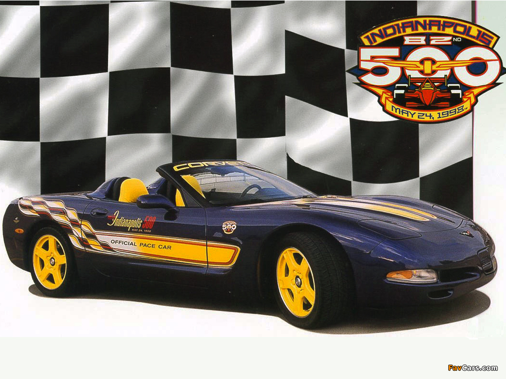 Pictures of Corvette Convertible Indy 500 Pace Car (C5) 1998 (1024 x 768)