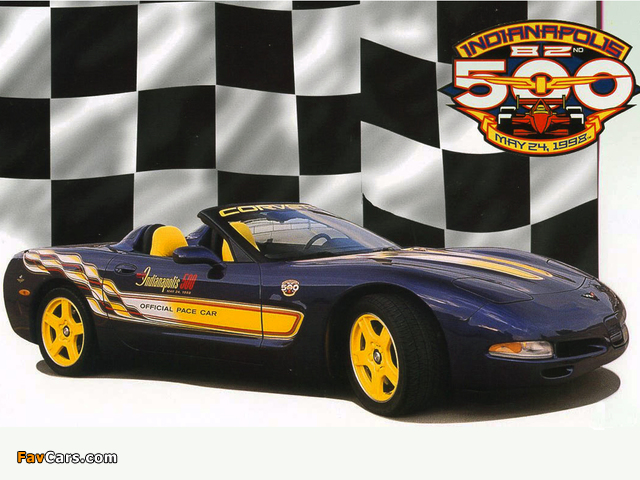 Pictures of Corvette Convertible Indy 500 Pace Car (C5) 1998 (640 x 480)
