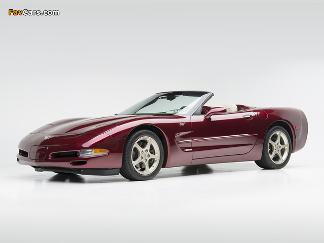 Pictures of Corvette Convertible 50th Anniversary (C5) 2002–03 (640 x 480)