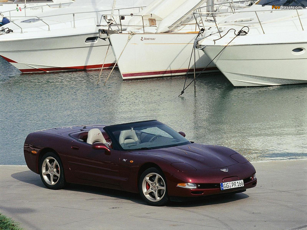 Pictures of Corvette Convertible 50th Anniversary (C5) 2002–03 (1024 x 768)