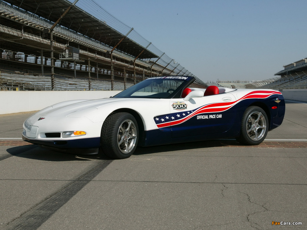 Pictures of Corvette Convertible Indy 500 Pace Car (C5) 2004 (1024 x 768)