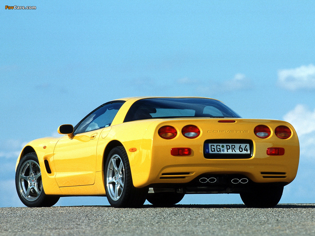Corvette Coupe EU-spec (C5) 1997–2004 wallpapers (1024 x 768)