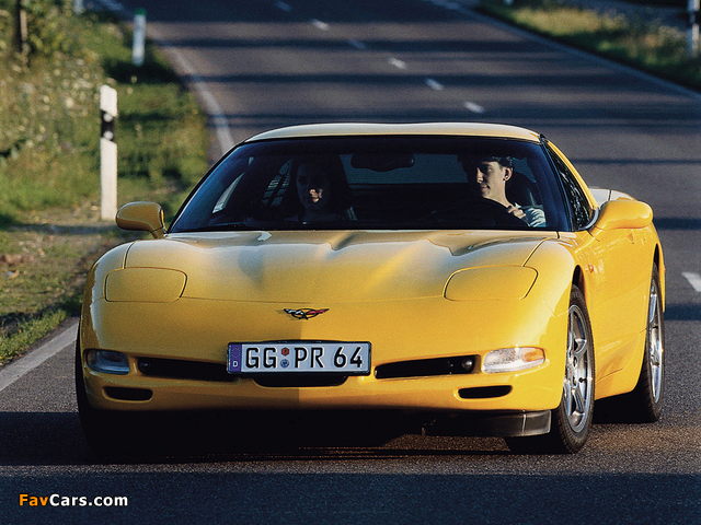 Corvette Coupe EU-spec (C5) 1997–2004 wallpapers (640 x 480)