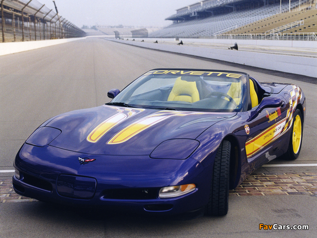 Corvette Convertible Indy 500 Pace Car (C5) 1998 wallpapers (640 x 480)