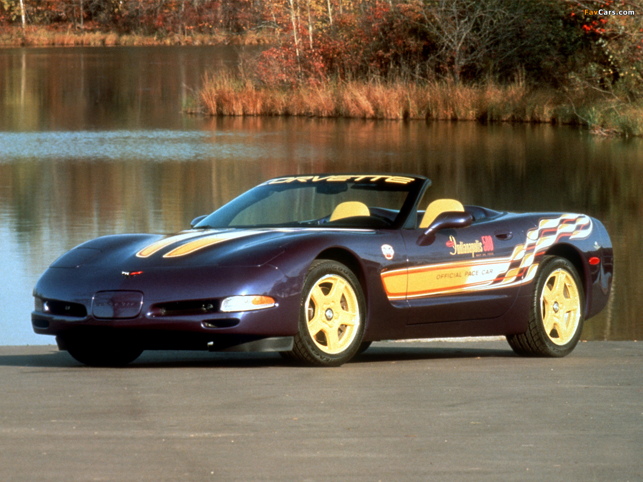 Corvette Convertible Indy 500 Pace Car (C5) 1998 wallpapers (1280 x 960)