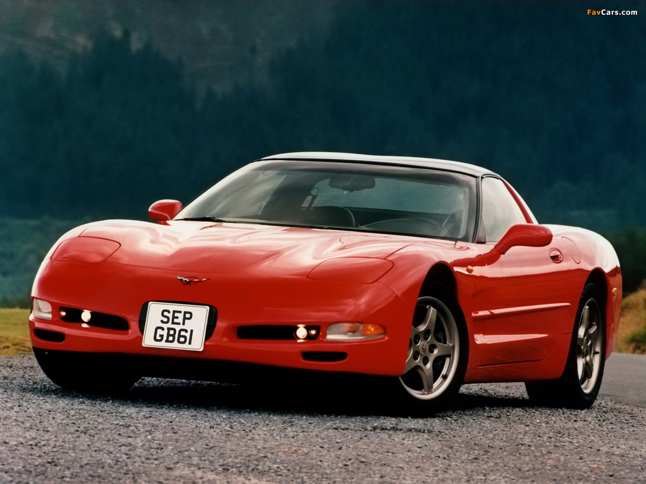 Corvette Coupe UK-spec (C5) 1998–2002 wallpapers (1280 x 960)