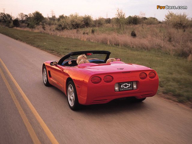 Corvette Convertible (C5) 1998–2004 wallpapers (640 x 480)