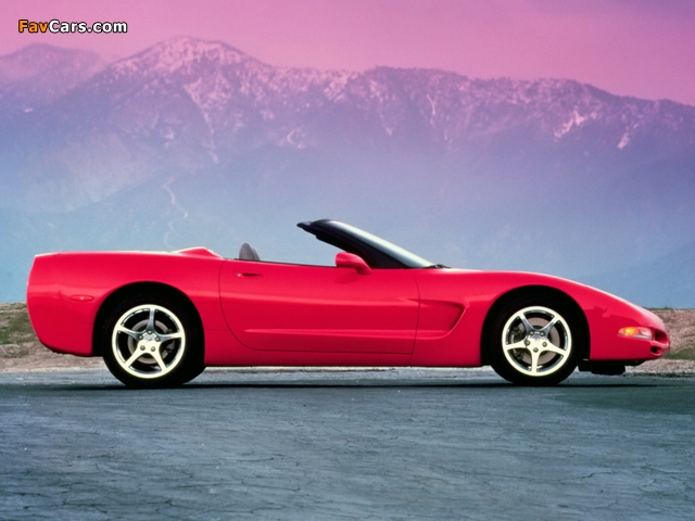 Corvette Convertible (C5) 1998–2004 wallpapers (640 x 480)