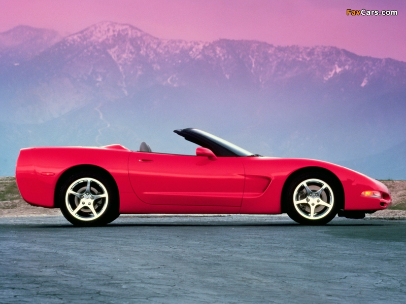 Corvette Convertible (C5) 1998–2004 wallpapers (800 x 600)