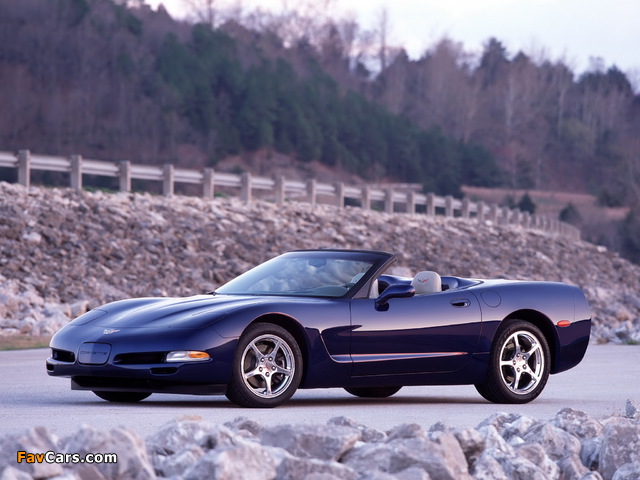 Corvette Convertible (C5) 1998–2004 wallpapers (640 x 480)