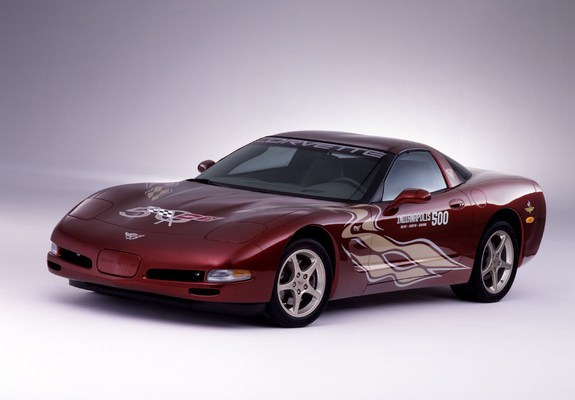 Corvette Coupe 50th Anniversary Indy 500 Pace Car (C5) 2002 wallpapers