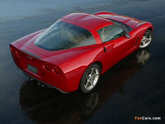 Corvette Coupe (C6) 2004–08 images (640 x 480)