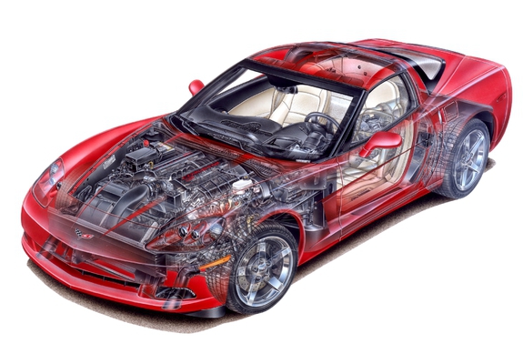 Corvette Coupe (C6) 2004–08 images