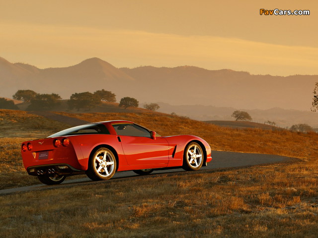 Corvette Coupe (C6) 2004–08 photos (640 x 480)