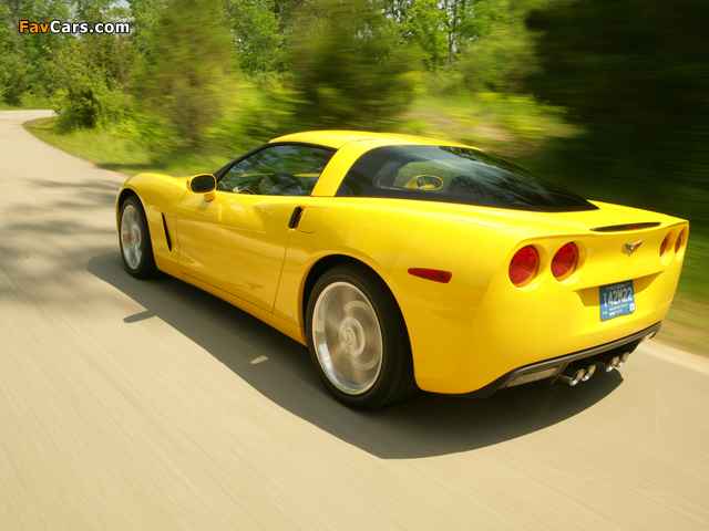 Corvette Coupe (C6) 2004–08 pictures (640 x 480)