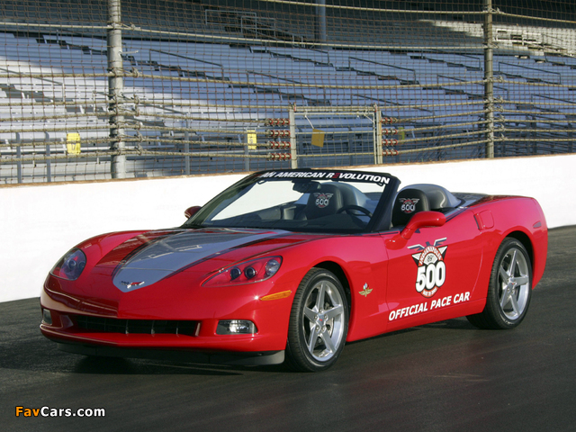 Corvette Convertible Indy 500 Pace Car (C6) 2005 images (640 x 480)