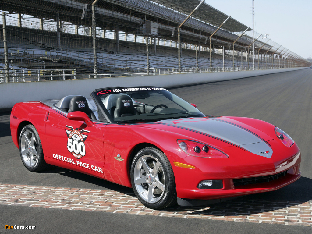 Corvette Convertible Indy 500 Pace Car (C6) 2005 wallpapers (1024 x 768)