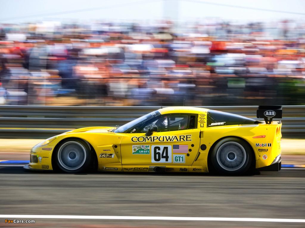 Corvette C6.R 2005 wallpapers (1024 x 768)