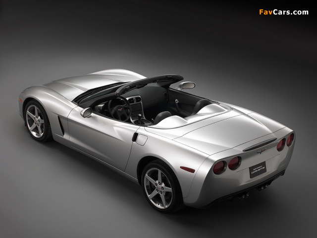 Corvette Convertible (C6) 2005 wallpapers (640 x 480)