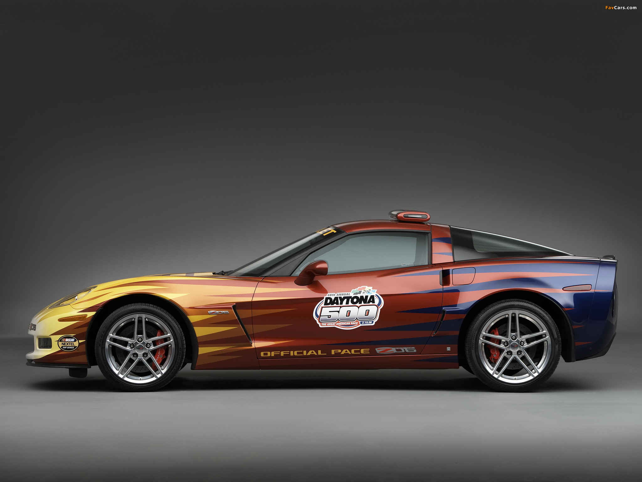 Corvette Z06 Daytona 500 Pace Car (C6) 2006 pictures (2048 x 1536)