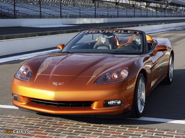 Corvette Convertible Indy 500 Pace Car (C6) 2007 images (640 x 480)