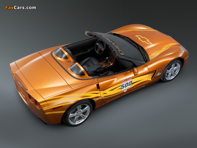 Corvette Convertible Indy 500 Pace Car (C6) 2007 photos (640 x 480)