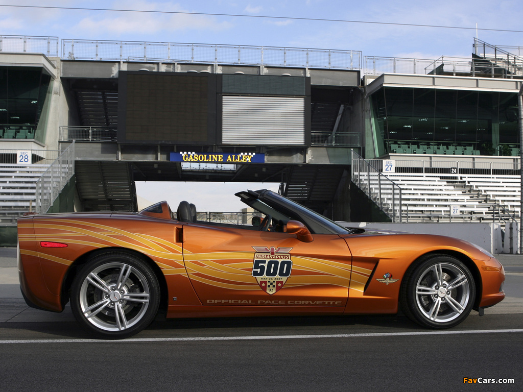 Corvette Convertible Indy 500 Pace Car (C6) 2007 pictures (1024 x 768)
