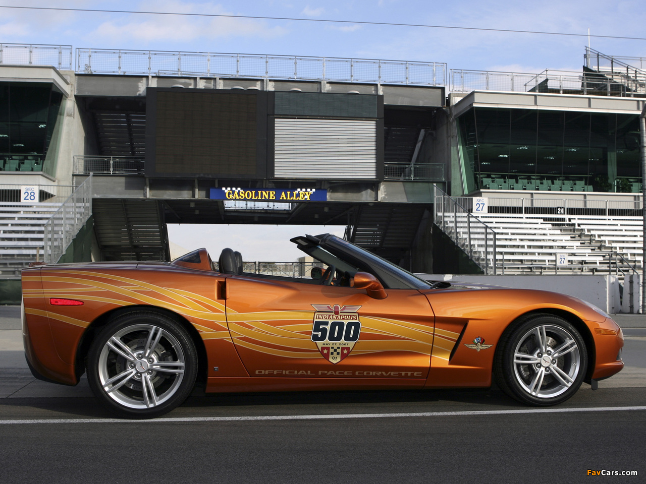 Corvette Convertible Indy 500 Pace Car (C6) 2007 pictures (1280 x 960)