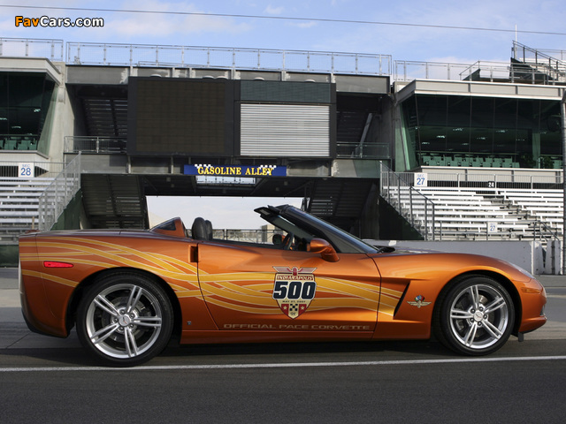 Corvette Convertible Indy 500 Pace Car (C6) 2007 pictures (640 x 480)